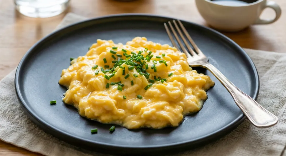 Huevos Revueltos Cremosos